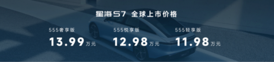 12萬不到就能買純電中大型車,星海S7到底有多猛?